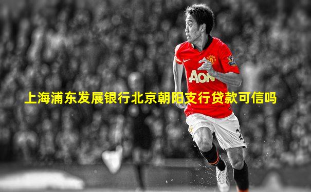 上海浦东发展银行北京朝阳支行贷款可信吗