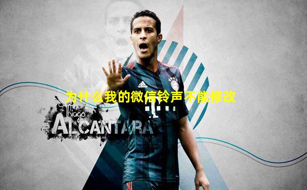 为什么我的微信铃声不能修改