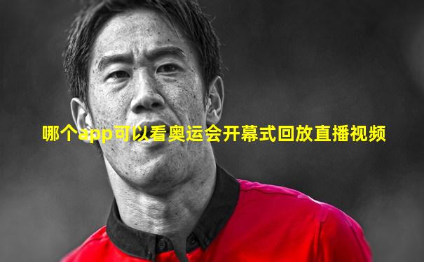 哪个app可以看奥运会开幕式回放直播视频