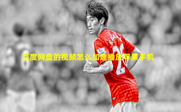 百度网盘的视频怎么加速播放苹果手机